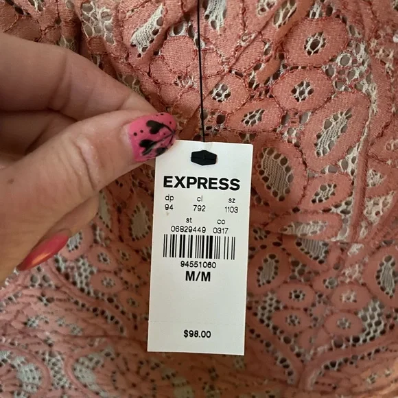 **NWT** size M Express mini dress - Picture 4 of 8